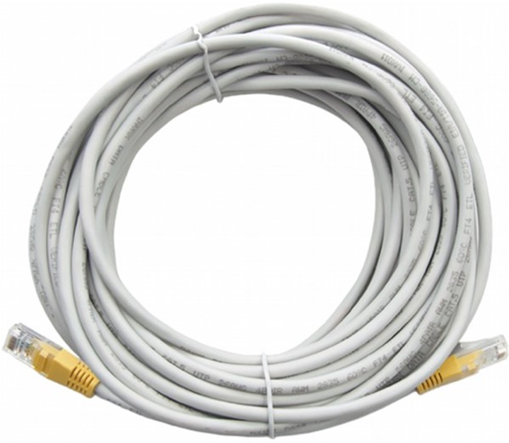 Patchcord Qoltec UTP Cat 5 RJ-45 10 m Biały (5901878503608) - obraz 2