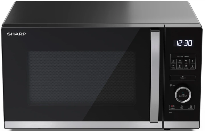 Мікрохвильова піч Sharp QS254AEB Чорна (YC-QS254AE-B) - зображення 2