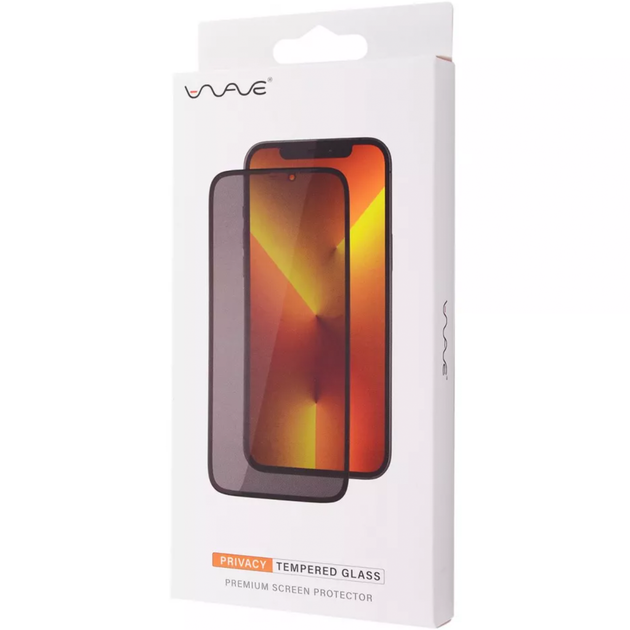 Защитное стекло Wave Premium Privacy Glass for iPhone 15 Pro Max антишпионское стекло на айфон - Фото 9 Защитное стекло Wave Premium Privacy Glass for iPhone 15 Pro Max антишпионское стекло на айфон - изображение 9