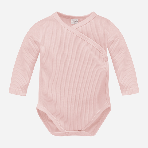 Body niemowlęce dla dziewczynki Pinokio Lovely Day Wrapped Body Bodysuit LS 50 cm Różowe (5901033313424) - obraz 1