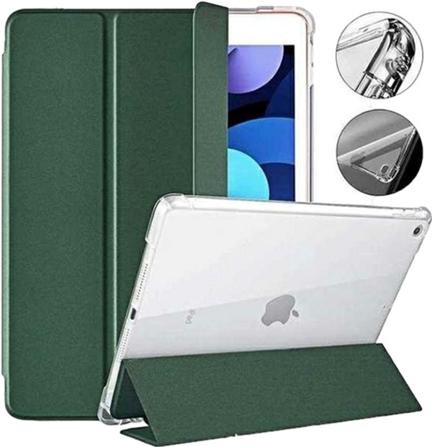 Чохол-книжка Mercury Clear Back Cover для Apple iPad 10.2" 7/8/9 Gen Green (8809824812422) - зображення 1