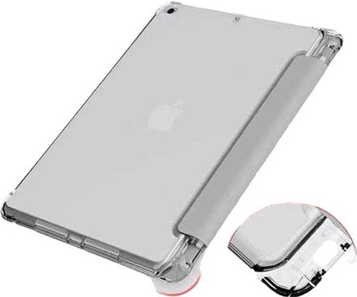 Чохол-книжка Mercury Clear Back Cover для Apple iPad Pro 12.9" 3/6 Gen Gray (8809824813627) - зображення 2