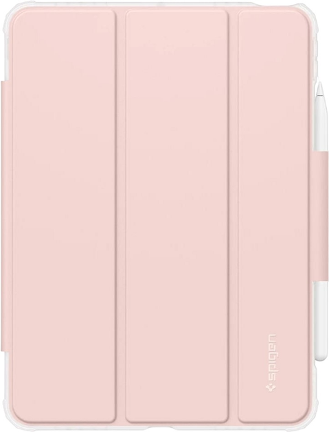 Etui z klapką Spigen Ultra Hybrid Pro ACS02699 do Apple iPad Air Air 4 10.9" 2020 / 5 2022 Różowy (8809756645044) - obraz 5