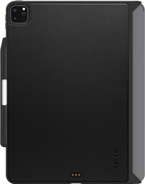 Etui z klapką Spigen Thin Fit ACS05468 do Apple iPad Pro 12.9" 2021/2022 Czarny (8809811868852) - obraz 4