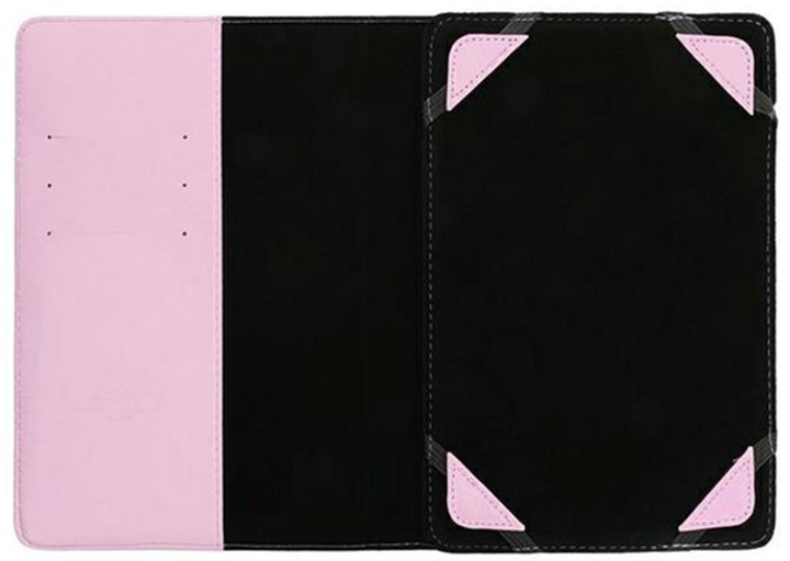Etui z klapką Blun UNT Universal Book Case with Stand Tablet PC do 12.4" Różowy (5903396194702) - obraz 5