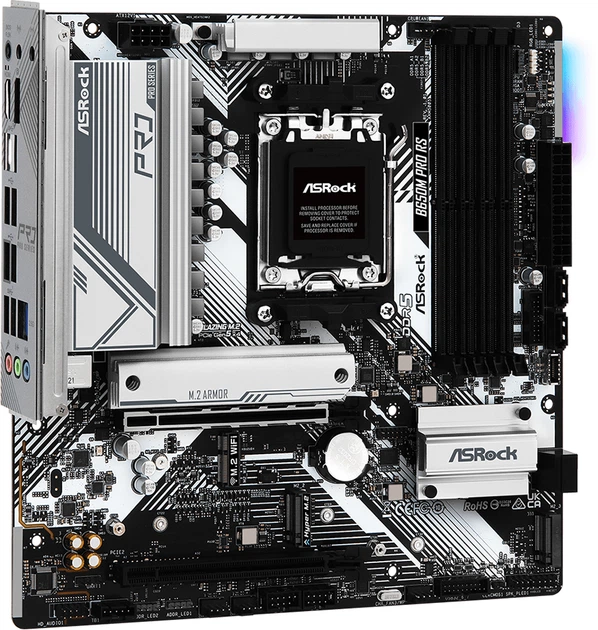 Материнська плата ASRock B650M PRO RS - зображення 3