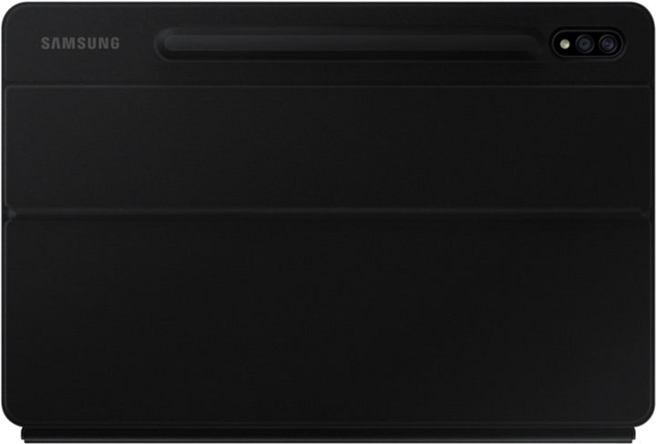 Etui z klawiaturą Samsung Book Cover Keyboard EF-DT870UBEGEU do Galaxy Tab S7/S8 Czarny (8806090591068) - obraz 3