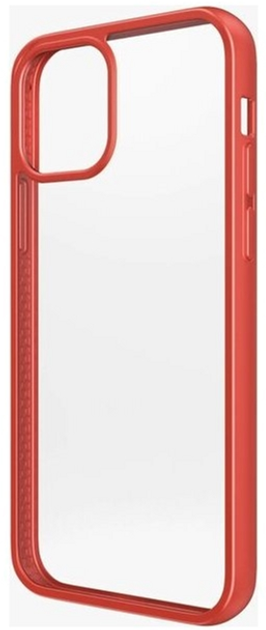 Etui Panzer Glass Clear Case Antibacterial do Apple iPhone 12 Pro Max Mandarin Red (5711724002816) - obraz 1