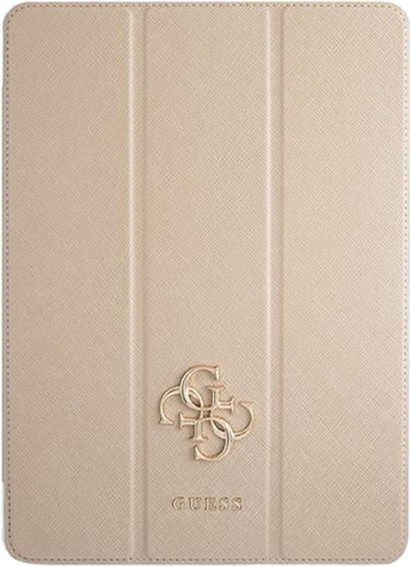 Чохол-книжка Guess Book Cover Saffiano Collection GUIC11PUSASGO для Apple iPad 11" 2021 Gold (3666339016456) - зображення 1