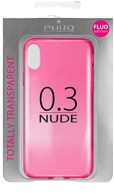 Etui Puro Nude 0.3 do Apple iPhone X Pink (8033830194009) - obraz 2