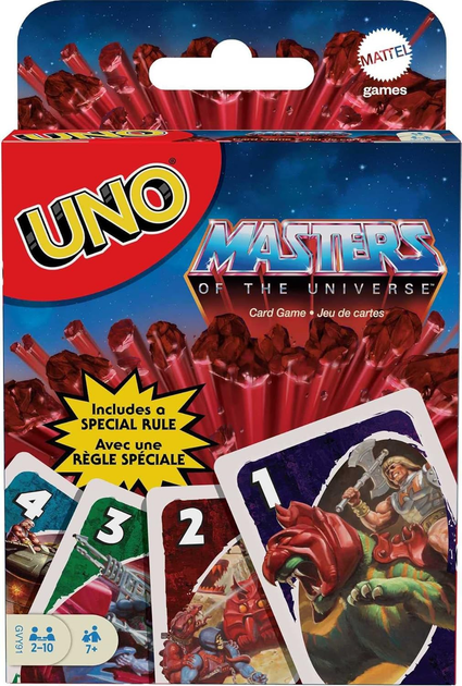 Gra planszowa Mattel Uno Masters of the Universe Card Game (887961935691) - obraz 1