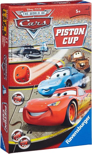Gra planszowa Ravensburger Disney Pixar Cars Quizy Piston Cup (4005556232741) - obraz 1