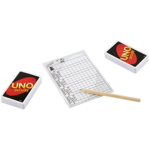 Gra planszowa Mattel Uno Kartenspiel Deluxe in Metalldose (27084378078) - obraz 4