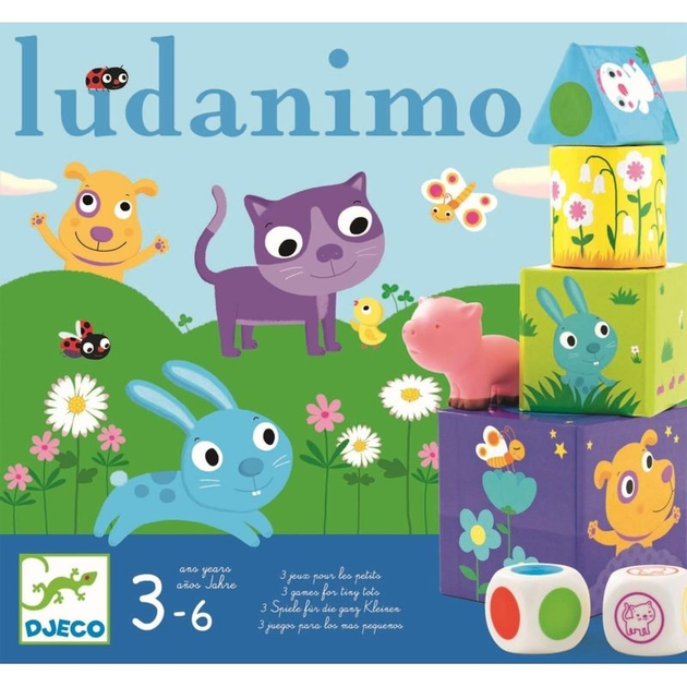 Gra planszowa Djeco Spiele Ludanimo (3070900084209) - obraz 1