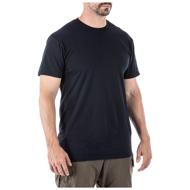 Футболка з коротким рукавом (3 шт. в комплекті) 5.11 Tactical Utili-T Crew - Three Pack Dark Navy 3XL (40016-724) - изображение 2