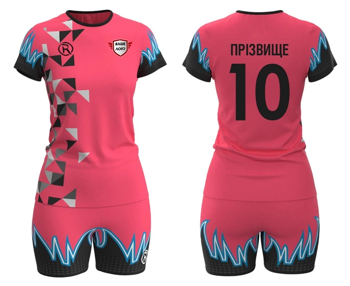 Форма волейбольна жіноча RIGO FORSAGE Pink S - зображення 2