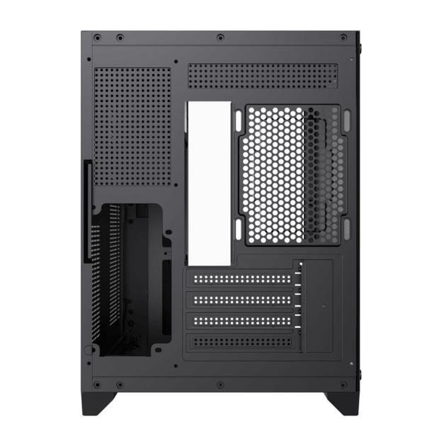 Корпус комп'ютерний GameMax Infinity Mini Black без блока живлення Minitower Чорний - зображення 5