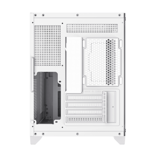 Корпус комп'ютерний GameMax Infinity Mini White без блока живлення Minitower Білий - Фото 5 Корпус комп'ютерний GameMax Infinity Mini White без блока живлення Minitower Білий - зображення 5