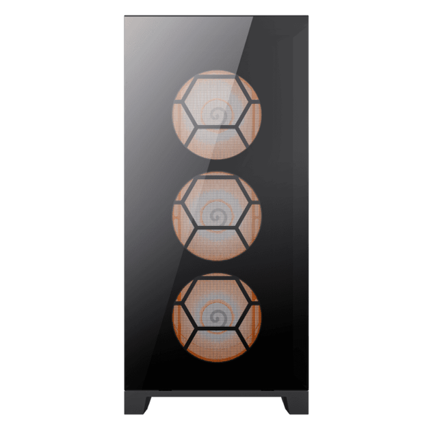 Корпус комп'ютерний GameMax Leader TG без блока живлення Fulltower Чорний - Фото 5 Корпус комп'ютерний GameMax Leader TG без блока живлення Fulltower Чорний - зображення 5