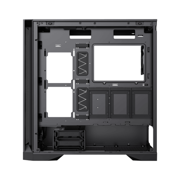 Корпус комп'ютерний GameMax Leader TG без блока живлення Fulltower Чорний - Фото 8 Корпус комп'ютерний GameMax Leader TG без блока живлення Fulltower Чорний - зображення 8
