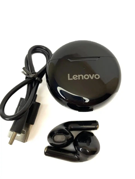 Беспроводные наушники Lenovo HT38 TWS черные - Фото 2 Беспроводные наушники Lenovo HT38 TWS черные - изображение 2