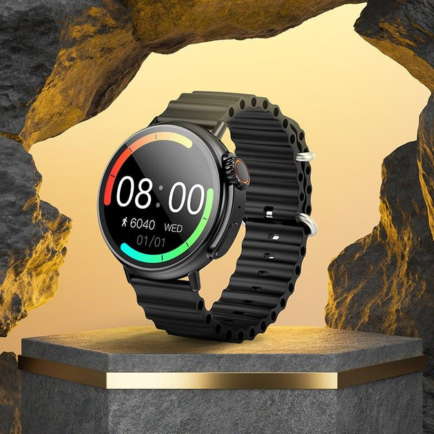 Умные часы с функцией звонка Hoco Smart sports watch Y18 (call version ...