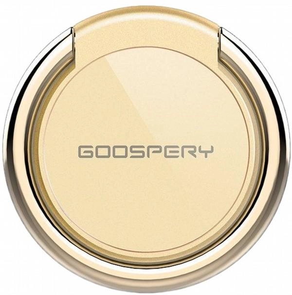 Тримач-кільце на смартфон Mercury Goospery Ring Gold (8806174342319) - зображення 1