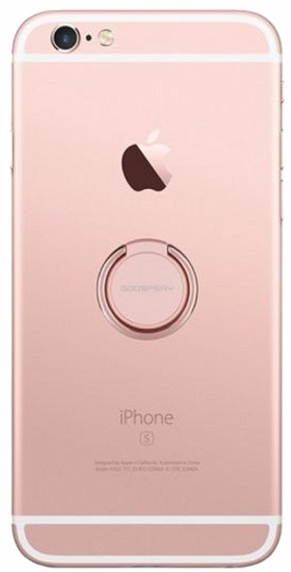 Тримач-кільце на смартфон Mercury Goospery Ring Rose Gold (8806174342357) - зображення 2