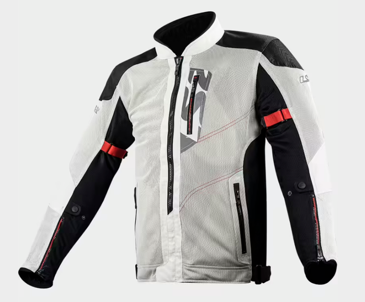Мото куртка текстильная LS2 ALBA L (48-50) белая – фото, отзывы ...