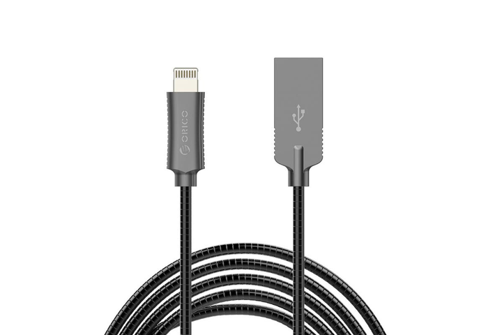 Кабель для зарядки и передачи данных ORICO USB-A - Lightning 1 м Grey ...