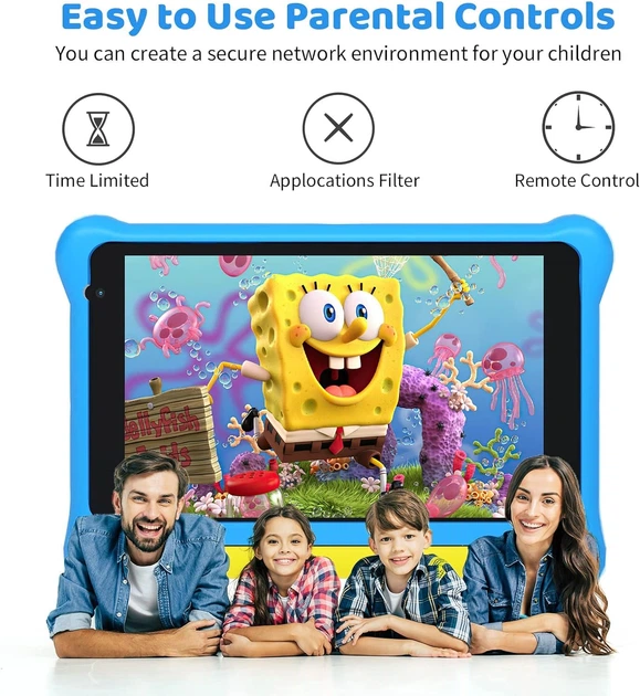 Детский планшет 7" HD Fullant TK707 2/32Gb 4 ядра Android 12 Синий (102371384) - Уценка - Фото 2 Детский планшет 7" HD Fullant TK707 2/32Gb 4 ядра Android 12 Синий (102371384) - Уценка - изображение 2