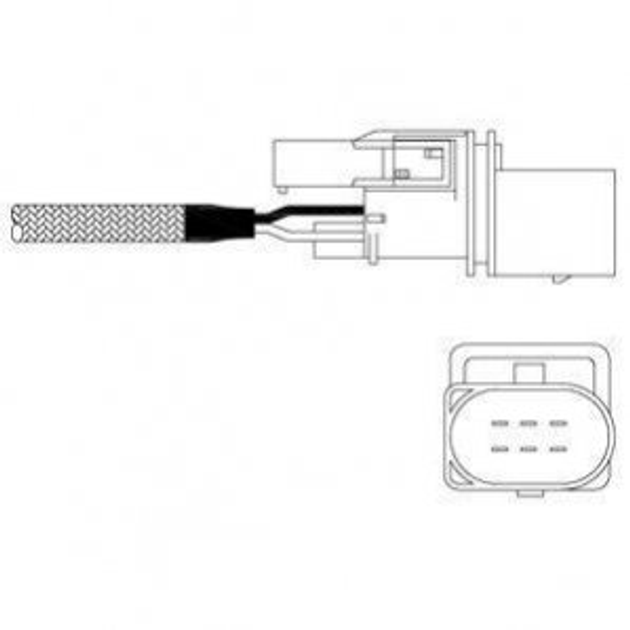 Лямбда зонд Delphi ES1102212B1 BMW 3 Series 11787512976, 11787511996 - изображение 1