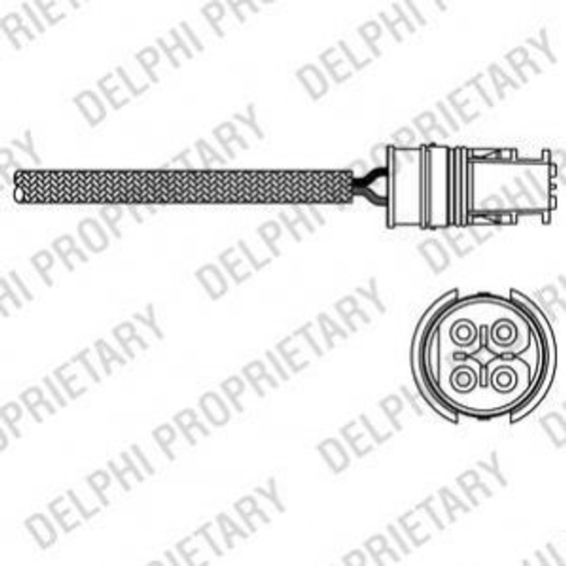 Лямбда зонд Delphi ES2031312B1 Mercedes E-Class, S-Class, M-Class, A-Class, C-Class, CLS-Class; Chrysler CROSSFIRE 0015406017, 0025400117, 0015400517 - изображение 1