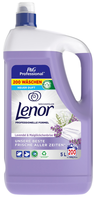 Żel do prania Lenor Professional Lavendelbrise 200 prań 5 l (8001090214256) - obraz 1