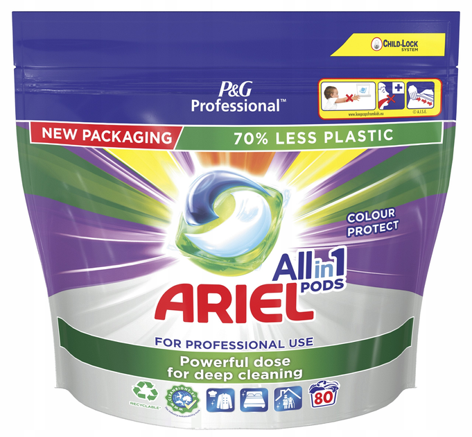 Kapsułki do prania Ariel Professional Colour 80 szt (8700216019781) - obraz 1