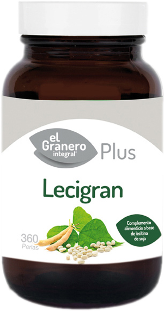Дієтична добавка EL Granero Lecigran 740 мг 360 перлин (8422584032147) - зображення 1