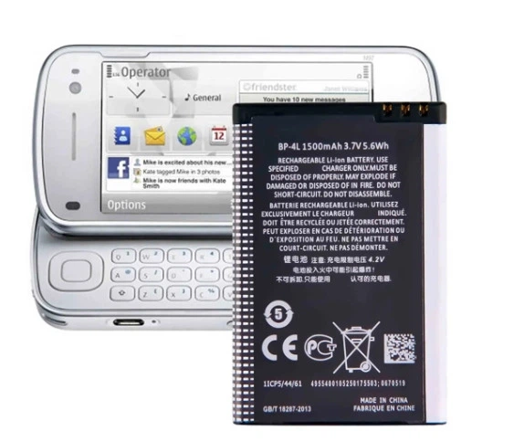 Акумулятор Nokia BP-4L, 1500 mAh АААА (ЯКІСТЬ) - зображення 8
