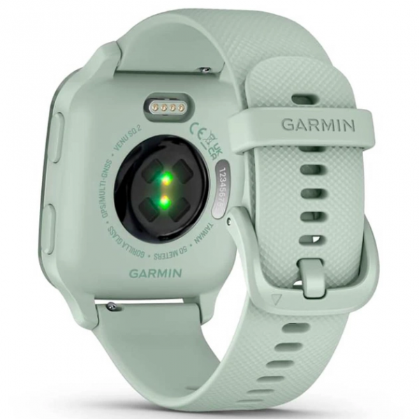 Смарт-часы Garmin Venu Sq 2 Metallic Mint Aluminum Bezel with Cool Mint Case and Silicone Band (010-02701-02/12) - изображение 4