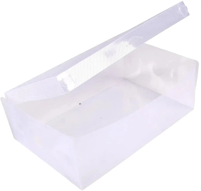 Набір прозорих пластикових коробів-органайзерів Supretto 3 шт (8472-0001) - зображення 2