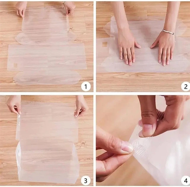 Набір прозорих пластикових коробів-органайзерів Supretto 3 шт (8472-0001) - зображення 7