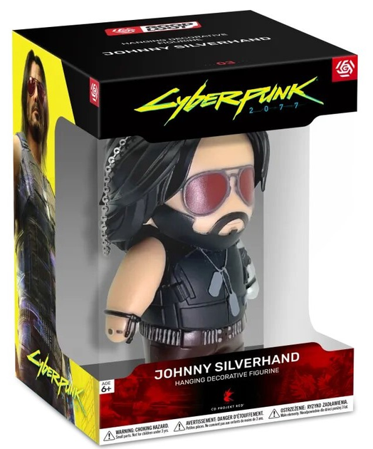 Фігурка Good Loot Hanging Figurine Cyberpunk 2077 Johnny Silverhand (5908305243878) - зображення 1