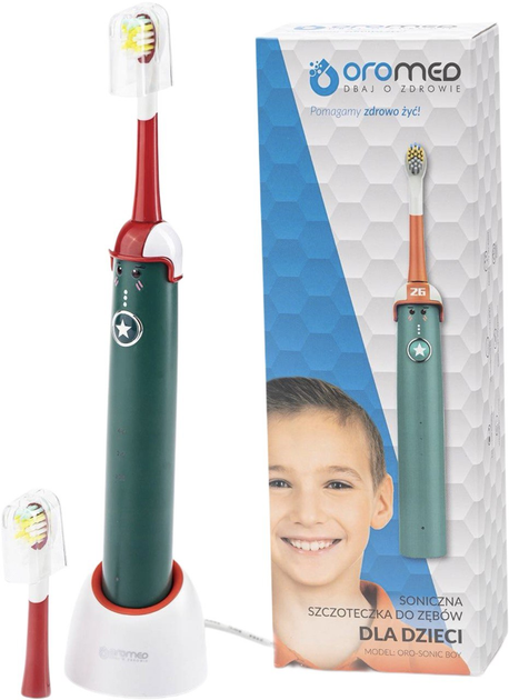 Електрична зубна щітка Oromed Oro-Sonic Boy (5907222589861) - зображення 2
