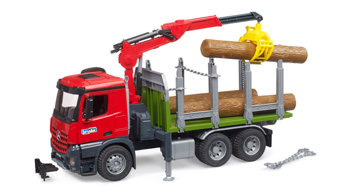Ігровий нaбір Bruder - MB Arocs Timber Truck Scale (4001702036690) - зображення 1