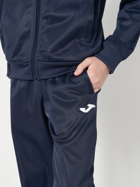 Спортивный детский костюм Joma Columbus Темно-синий 141-152 см (102742.331) - Фото 7 Спортивный детский костюм Joma Columbus Темно-синий 141-152 см (102742.331) - изображение 7