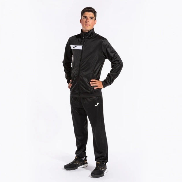 Мужской спортивный костюм Joma COLUMBUS TRACKSUIT черный XS 102742.100 XS - изображение 8