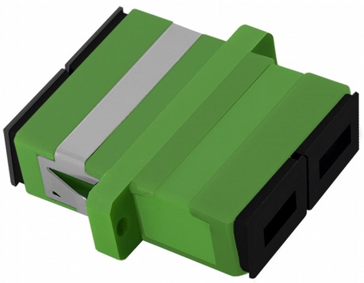 Adapter światłowodowy Qoltec SC/APC Duplex Singlemode (5901878541433) - obraz 1