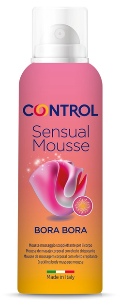 Інтимний гель-змазка Control Massage Cream Mousse Bora Bora 125 мл (8058664139637) - зображення 1