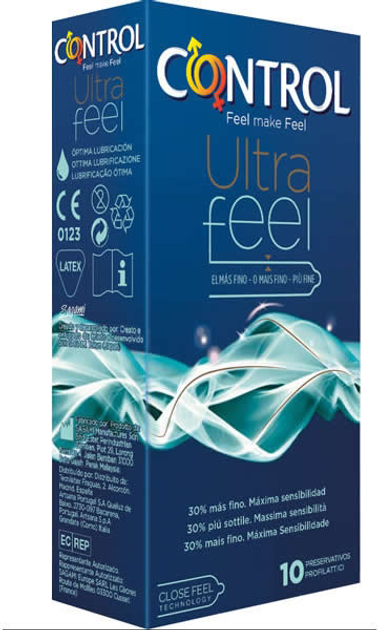 Презервативи Control Ultra Feel 10 шт. (8411134129956) - зображення 1