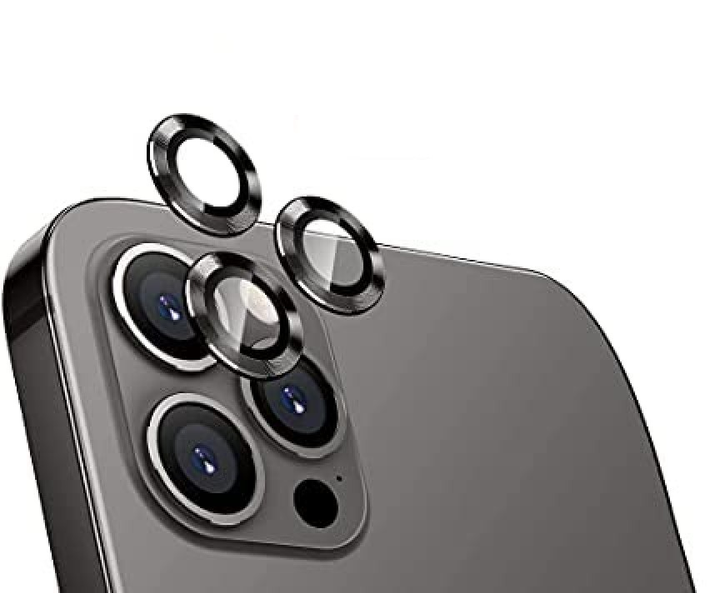 Защитное стекло на камеру для Apple iPhone 12 Steel Series Черный ...