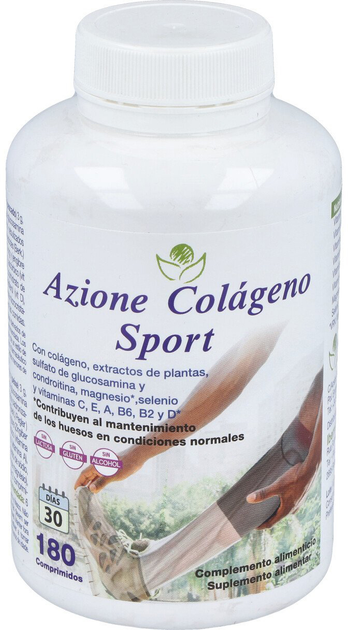 Дієтична добавка Bioserum Azione Colageno Sport 180 таблеток (8427268117554) - зображення 1